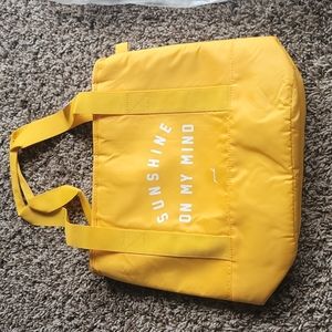 NEW Yellow Cooler Tote